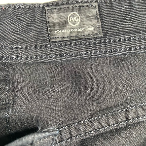 AG Adriano Goldschmied The Matchbox Slim Straight Black Jean Size 29 - Picture 9 of 13